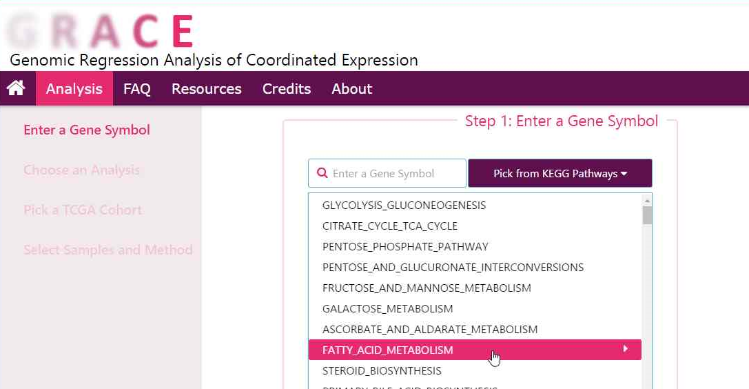 choose another pathway gene set